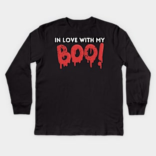 In Love With My Boo Kids Long Sleeve T-Shirt